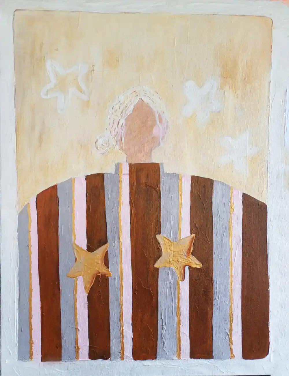 Abstract decorative painting